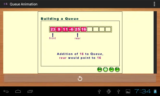 Data Structures android App screenshot 1